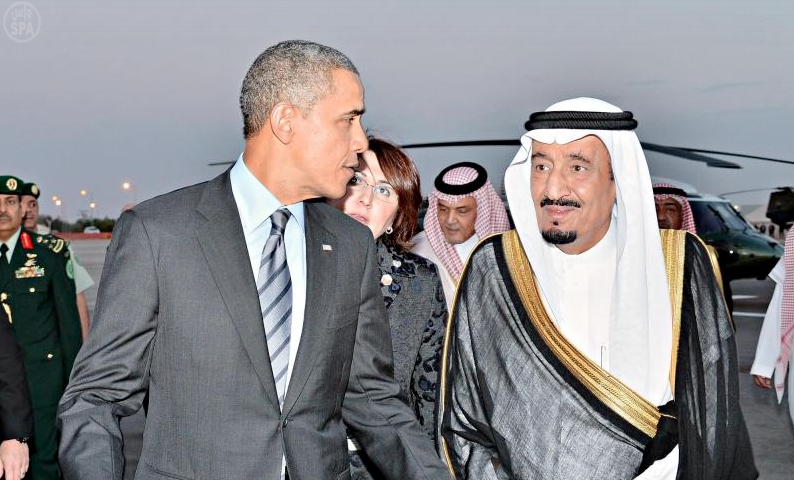 Obama and King Salman.