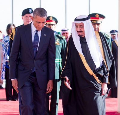President Obama and HRH King Salman.