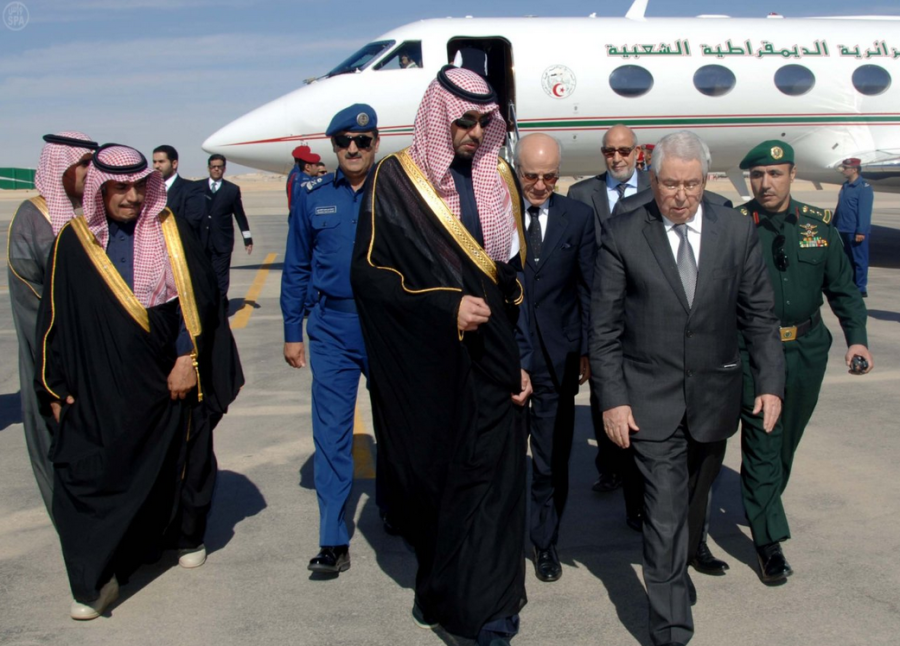 Oman HH Fahd bin Mahmoud Al Said from Oman and delegation arrives