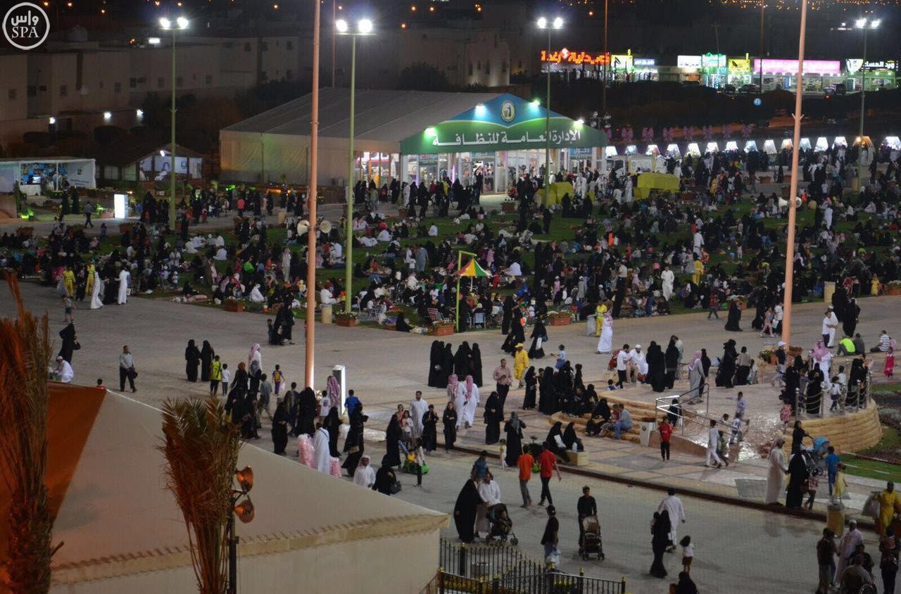 Amazing Flower Festivals Color Saudi Arabia's Cities