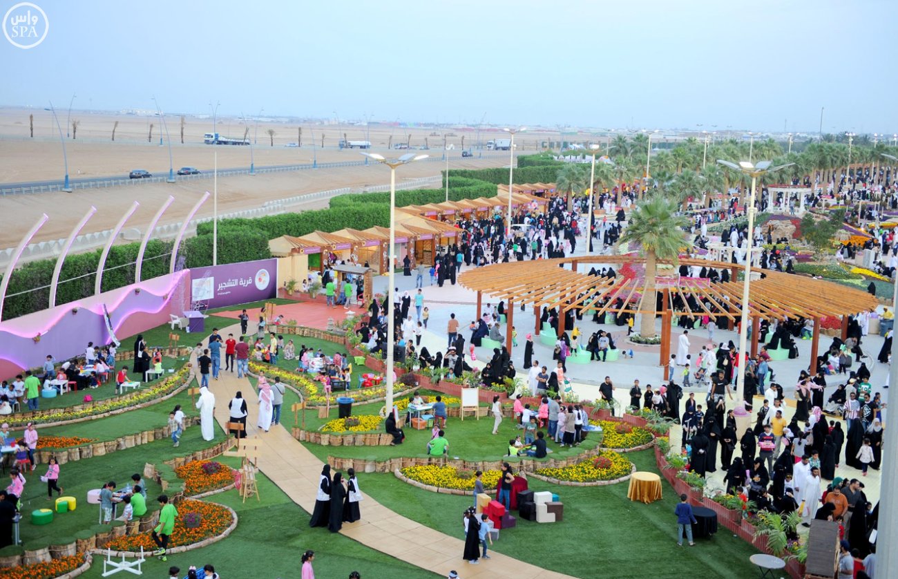 Amazing Flower Festivals Color Saudi Cities News