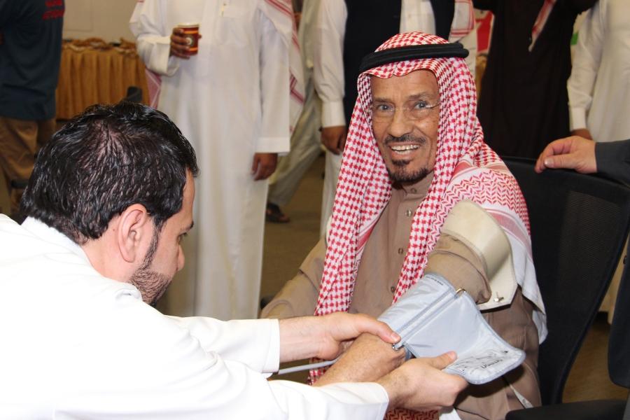 Over fifty people attended a Chamber-hosted health screening at the headquarters of Al Jeraisy, a Saudi company in Riyadh.