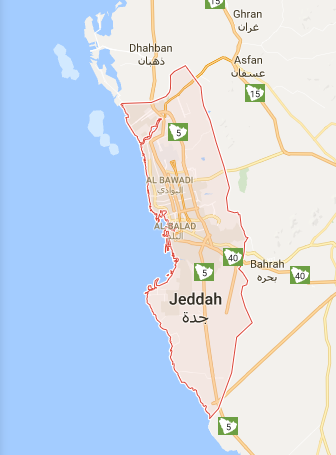 Jeddah, Saudi Arabia.