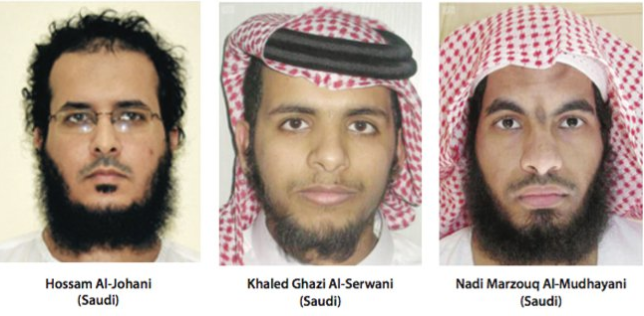 3 Jeddah terror suspects are Saudi nationals.