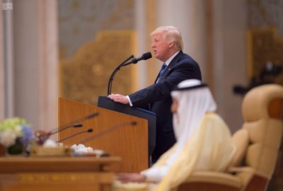 President Donald Trump made Saudi Arabia his first international visit as president.