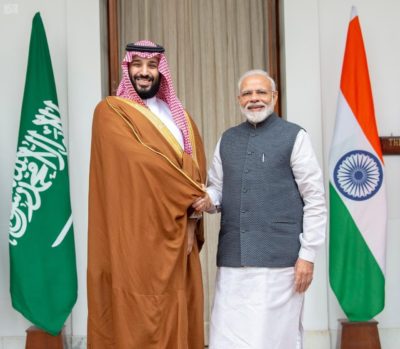 “On the issue of extremism and terrorism, which is a common concern, we want to tell India that we will cooperate in every way, including intelligence sharing,” the crown prince said. 