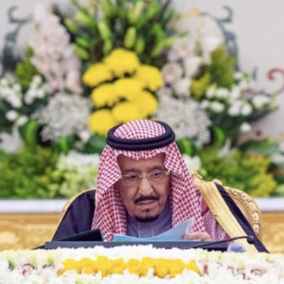 Custodian of the Two Holy Mosques King Salman chaired the Council of Ministers meeting at Al-Yamamah Palace in Riyadh on Tuesday. 