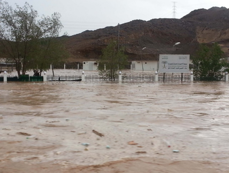 PHOTOS: Wild Weather Strikes Across Saudi Arabia as Rain, Floods Cause