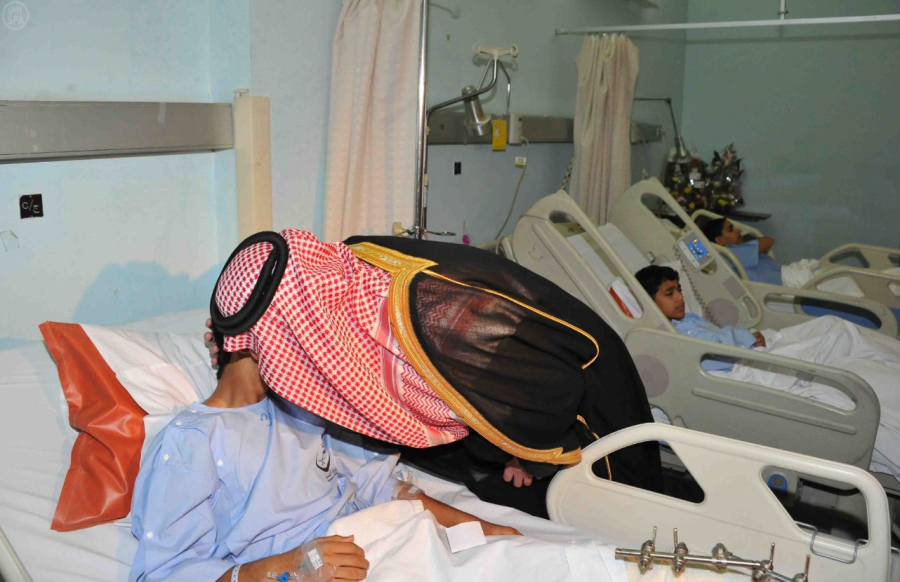 A time to heal: Saudi officials visit wounded from the Al-Ahsa Terror Strike