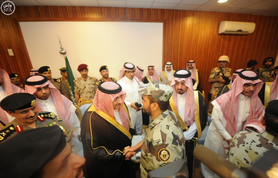 Crown Prince Naif Visits Site of Bombing