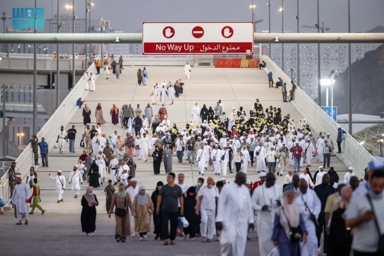 Hajj crowd, SPA, 2024