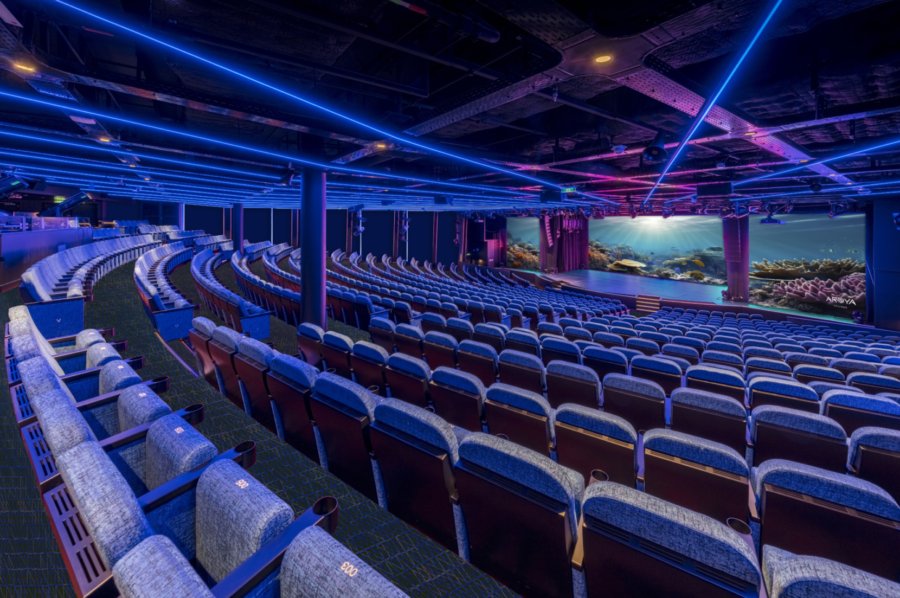 Cruise Saudi, Aroya, interior, theater